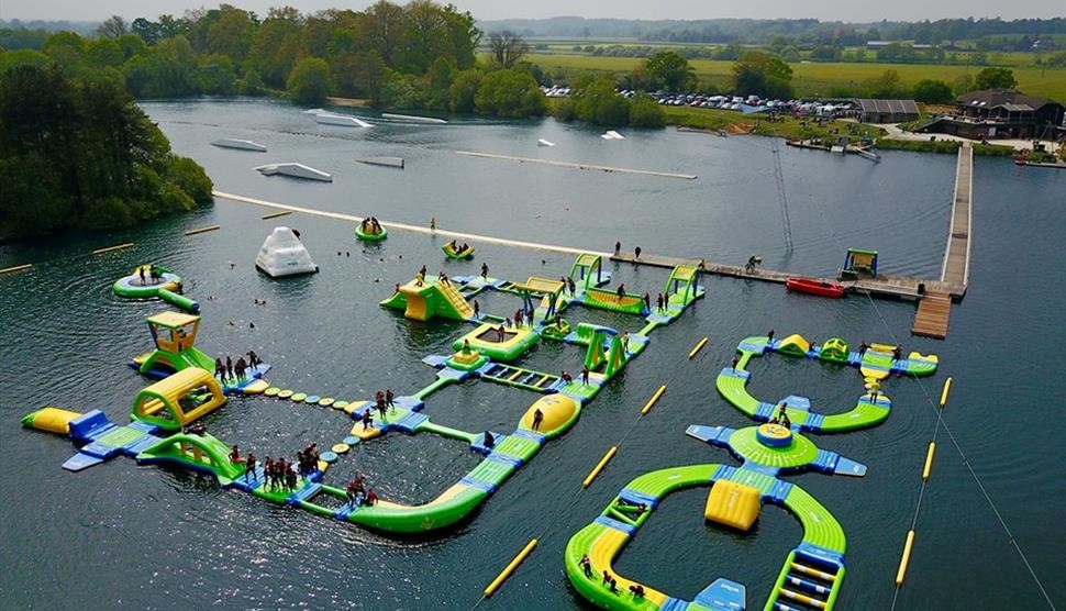 New forest Water Park à Hampshire Sports nautiques